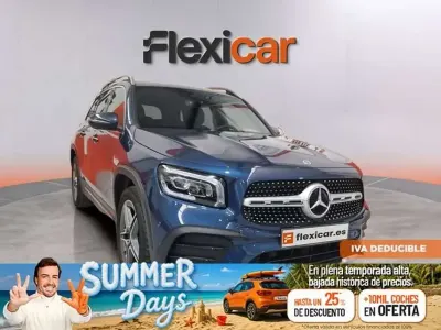 Usado Mercedes GLB200 150 CV (110 kW) 2021 Azul SUV