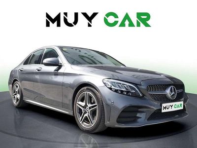 Usado Mercedes C200 160 CV (117 kW) 2020 Gris Berlina
