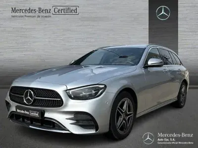 Occasion Mercedes E300 306 PK (225 kW) 2022 Zilver Stationwagen