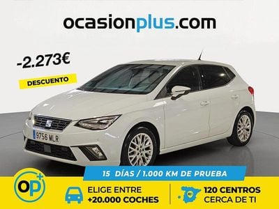 Usado Seat Ibiza FR 110 CV (80 kW) 2023 Blanco Berlina