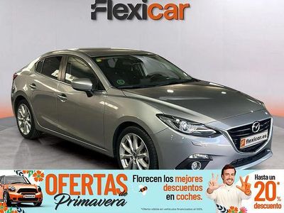 Usado Mazda 3 Style 150 CV (110 kW) 2016 Gris Berlina