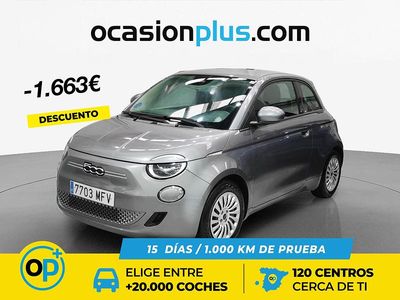 Usado Fiat 500e 86 kW (118 CV) 2023 Gris Utilitario