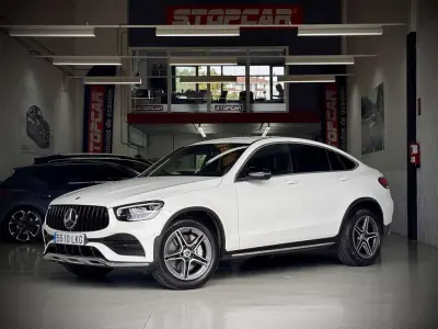Usado Mercedes GLC200 163 CV (119 kW) 2020 Blanco SUV