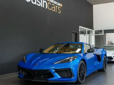 Nuevo Chevrolet Corvette Stingray 502 CV (369 kW) 2026 Azul Descapotable