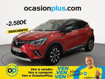 Usado Renault Captur Techno 90 CV (66 kW) 2023 Rojo SUV