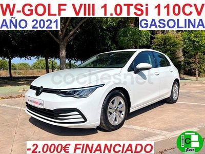 Usado VW Golf VIII 110 CV (80 kW) 2021 Blanco Berlina