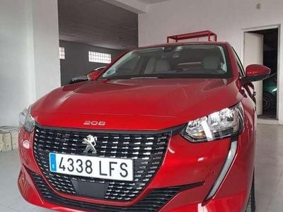 Usado Peugeot 208 Allure 102 CV (75 kW) 2020 Rojo Utilitario