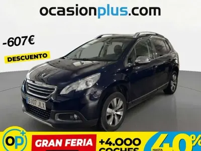 Usado Peugeot 2008 Style 99 CV (72 kW) 2016 Negro SUV