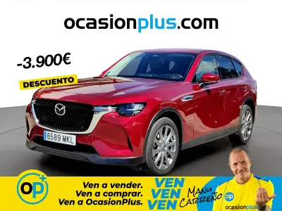 Usado Mazda CX-60 Exclusive-Line 327 CV (240 kW) 2023 Rojo SUV