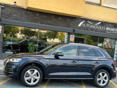 Usado Audi Q5 S-Line 163 CV (119 kW) 2019 Azul SUV