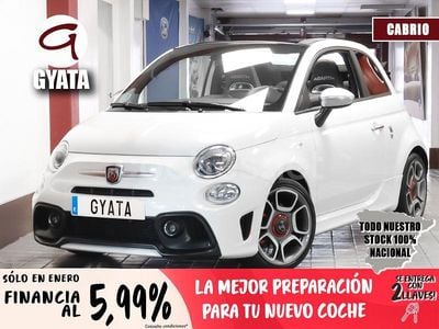 Blanco Usado 2021 Abarth 595C Turismo Descapotable | 19.890 € (Precio justo)