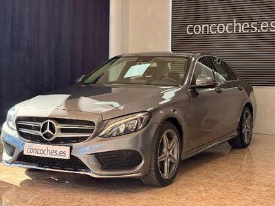 Usado Mercedes C220 170 CV (125 kW) 2017 Gris Berlina
