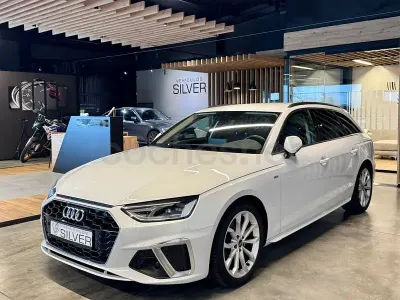 Usado Audi A4 S-Line 150 CV (110 kW) 2022 Blanco Familiar