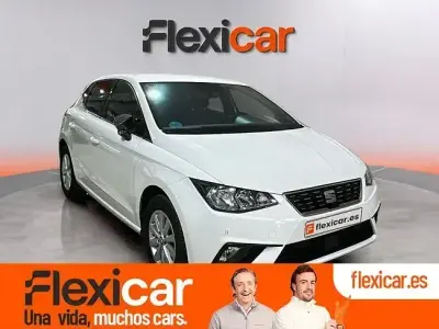 Usado Seat Ibiza XCELLENCE 110 CV (80 kW) 2021 Blanco Utilitario