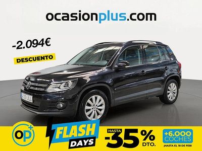 Usado VW Tiguan 110 CV (80 kW) 2016 Negro SUV