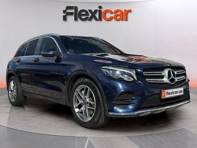 Usado Mercedes GLC220 170 CV (125 kW) 2019 Azul SUV