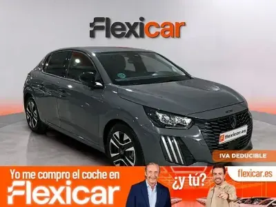 Usado Peugeot 208 Allure 100 CV (73 kW) 2025 Gris Utilitario