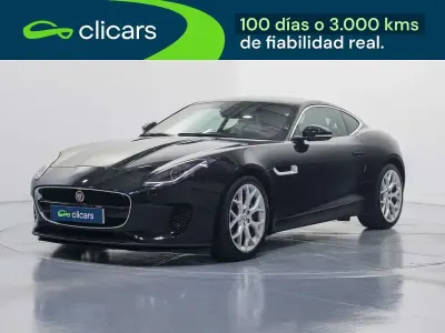 Usado Jaguar F-Type R-Dynamic 300 CV (220 kW) 2019 Negro Coupe