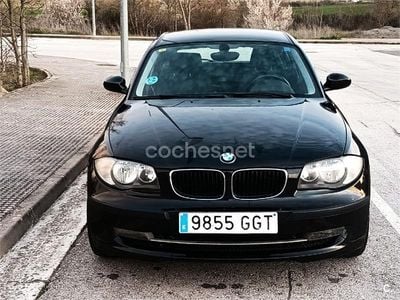 Usado BMW 118 129 CV (94 kW) 2008 Negro Utilitario