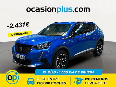 Usado Peugeot 2008 Allure 100 CV (73 kW) 2023 Azul SUV
