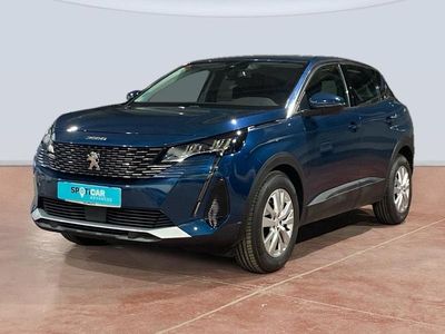 Usado Peugeot 3008 Active 131 CV (96 kW) 2021 Azul SUV