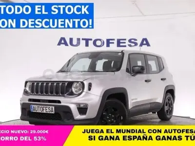 Usado Jeep Renegade Sport 120 CV (88 kW) 2018 Gris / plata SUV