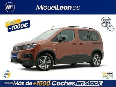 Marrón Usado 2021 Peugeot Rifter GT Monovolumen | 15.985 € (Buen precio)