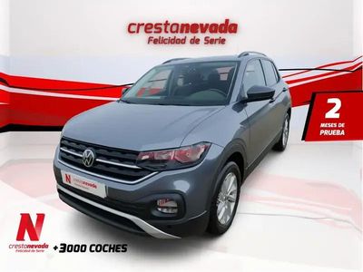 Usado VW T-Cross Advance 110 CV (80 kW) 2023 Gris SUV
