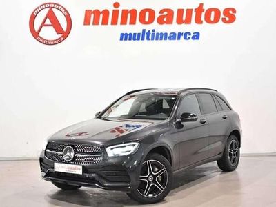 Usado Mercedes GLC300 AMG line 310 CV (228 kW) 2021 Gris SUV