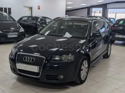 Usado Audi A3 Sportback Ambition 140 CV (102 kW) 2007 Negro Utilitario