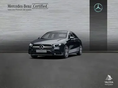 Usado Mercedes A250 AMG line 218 CV (160 kW) 2022 Negro Berlina