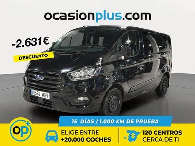 Negro Usado 2023 Ford Transit Custom Trend Familiar | 28.950 € (Caro)
