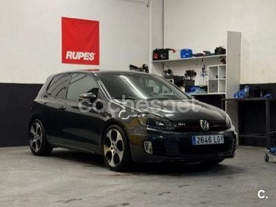 Usado VW Golf VI GTI 210 CV (154 kW) 2010 Negro Utilitario