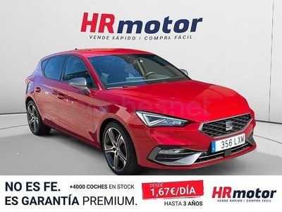 Usado Seat Leon FR 150 CV (110 kW) 2022 Rojo Berlina
