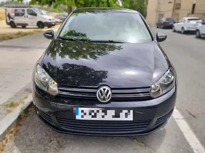 Usado VW Golf VI Sport 110 CV (80 kW) 2009 Negro Utilitario