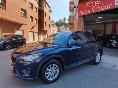Usado Mazda CX-5 Luxury 150 HP (110 kW) 2014 Azul SUV