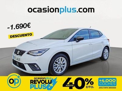 Usado Seat Ibiza FR 110 CV (80 kW) 2023 Blanco Berlina