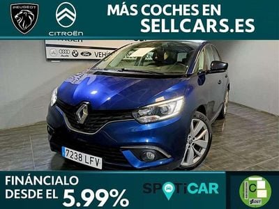 Usado Renault Scénic IV LIMITED 120 CV (88 kW) 2020 Azul Monovolumen