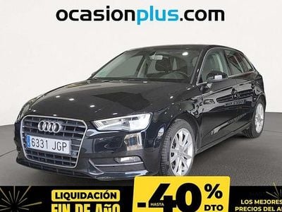 Negro Usado 2015 Audi A3 Sportback Advanced Utilitario | 17.200 € (Precio justo)