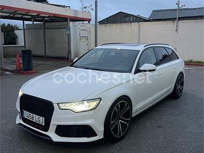 Usado Audi A6 Premium 245 CV (180 kW) 2013 Blanco Familiar