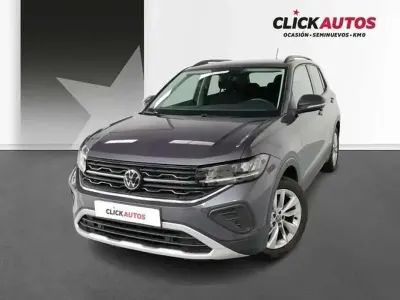 Usado VW T-Cross 95 CV (69 kW) 2024 Gris SUV