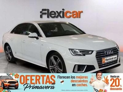 Usado Audi A4 S-Line 204 CV (150 kW) 2020 Blanco Berlina