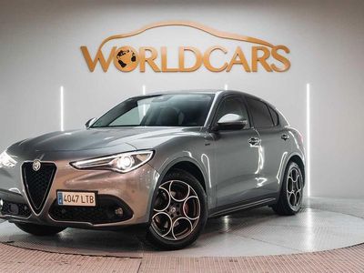 Gris Usado 2021 Alfa Romeo Stelvio Sprint SUV | 24.495 € (Precio justo)