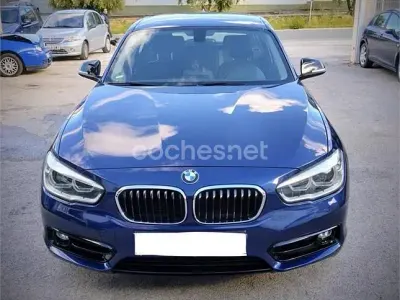 Usado BMW 118 136 CV (100 kW) 2016 Azul Utilitario