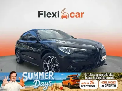 Usado Alfa Romeo Stelvio Sprint 160 CV (117 kW) 2022 Negro SUV