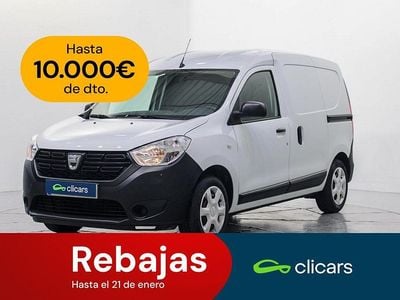 Blanco Usado 2021 Dacia Dokker Essentiel Monovolumen | 12.990 € (Precio justo)