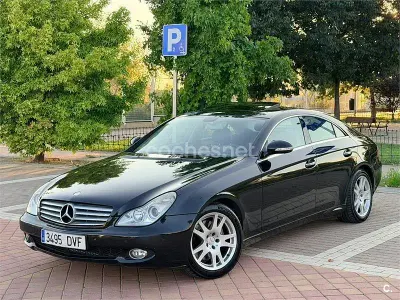 Usado Mercedes CLS350 292 CV (214 kW) 2005 Negro Coupe