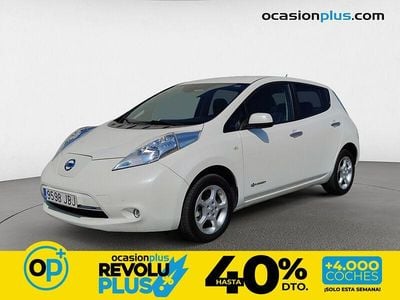Usado Nissan Leaf Visia 80 kW (109 CV) 2014 Blanco Utilitario
