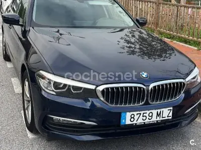 Usado BMW 520 190 CV (139 kW) 2017 Azul Familiar