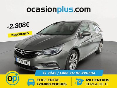 Usado Opel Astra Selective 150 CV (110 kW) 2019 Gris Familiar